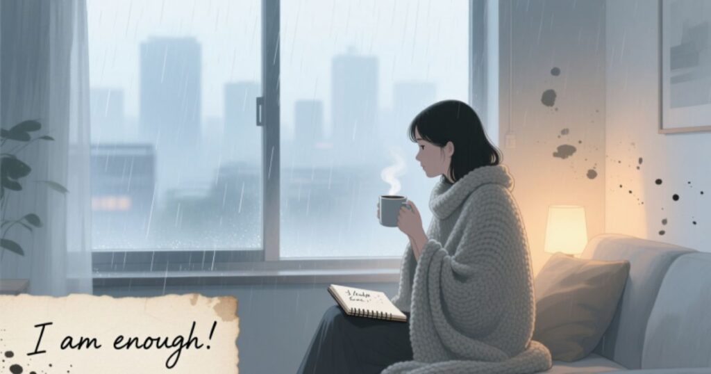 Rainy Day Captions for Self-Love