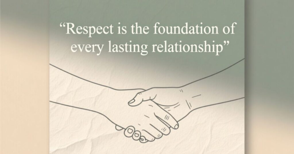 Relationship respect quotes
