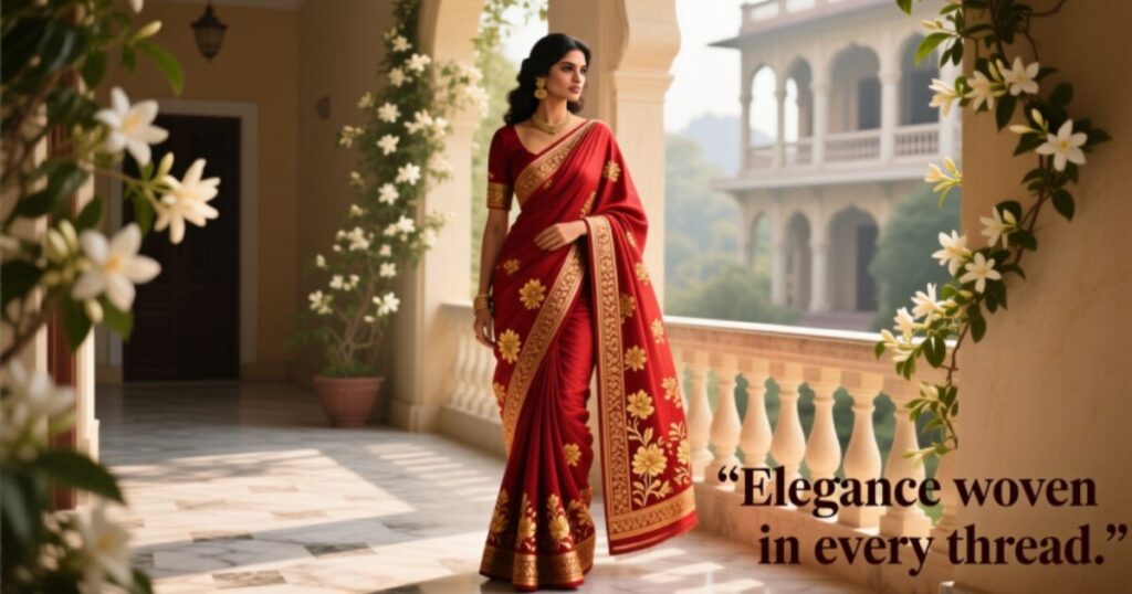 Saree Captions for Instagram in English