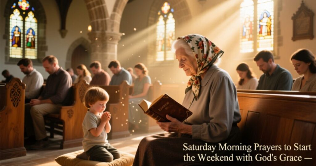Saturday Morning Prayers to Start the Weekend with God’s Grace