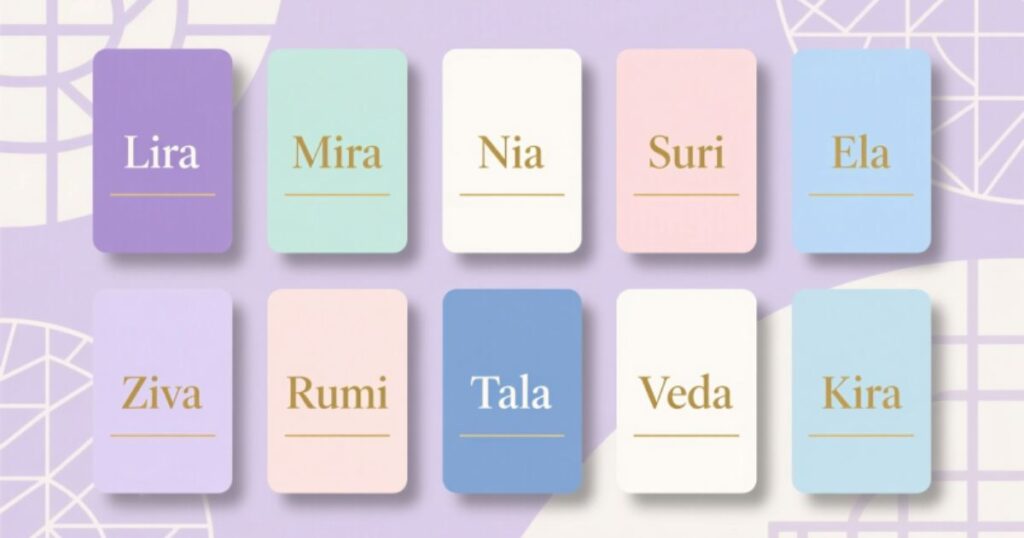 Short Unique Girl Names