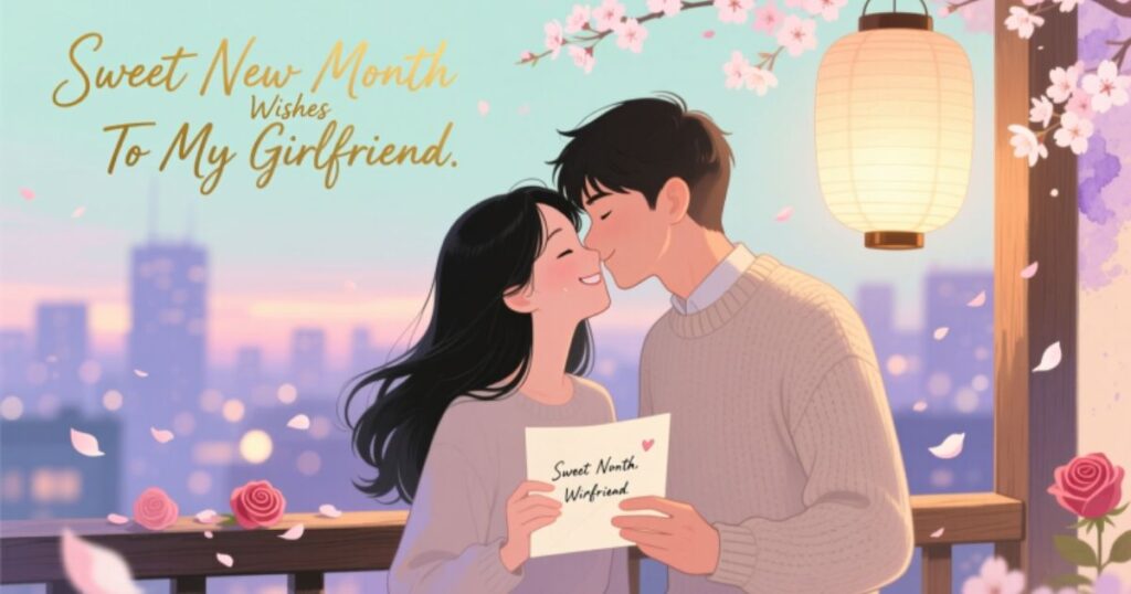 Sweet New Month Wishes To My Girlfriend