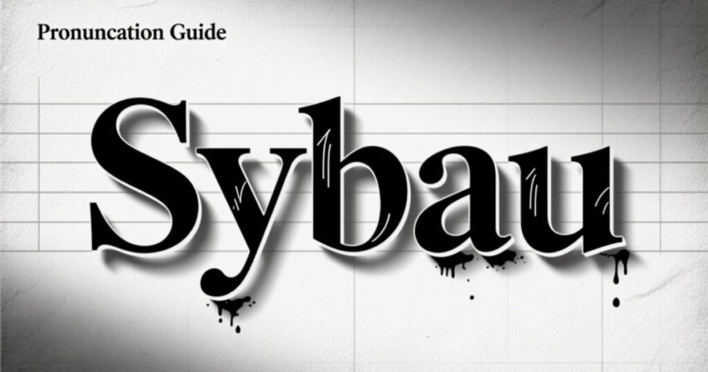 Sybau Pronunciation