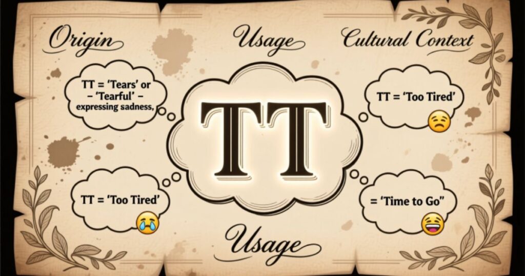 TT Meaning in Text: Background & Origin of "TT"