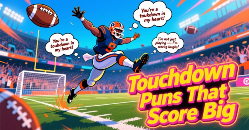 Touchdown Puns That Score Big