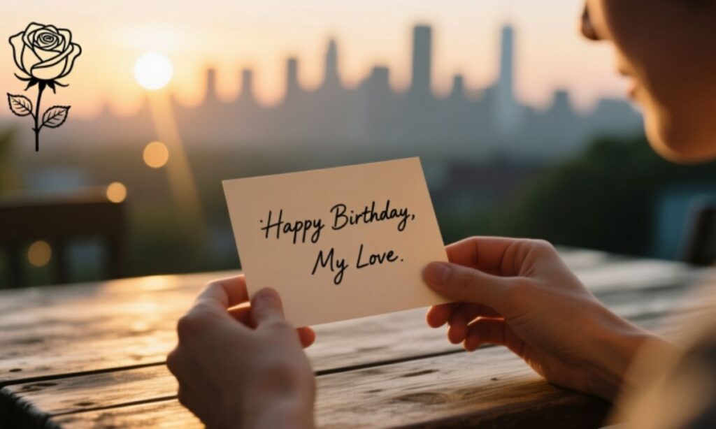 Touching birthday message for Ex Boyfriend