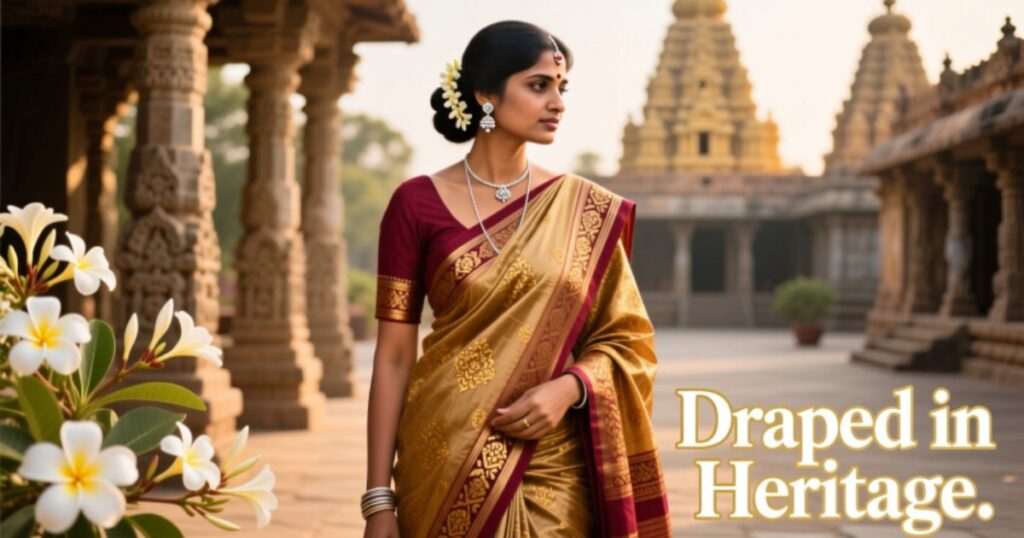 Traditional Saree Captions That Celebrate Culture