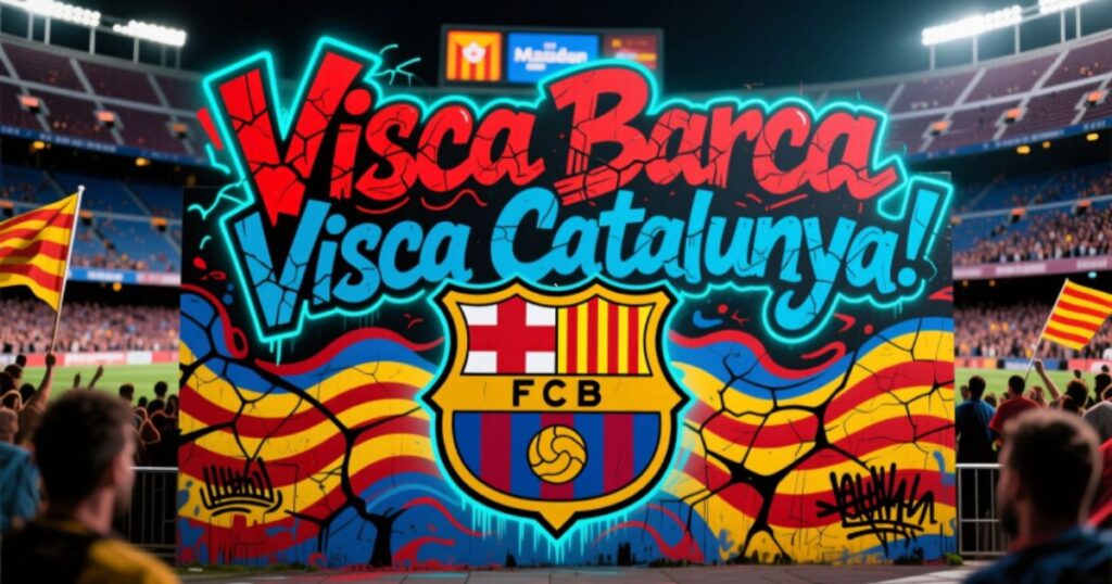 Visca barca visca catalunya
