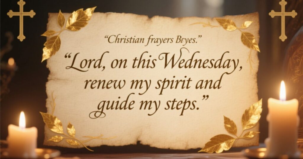 Wednesday prayers and blessings Quotes