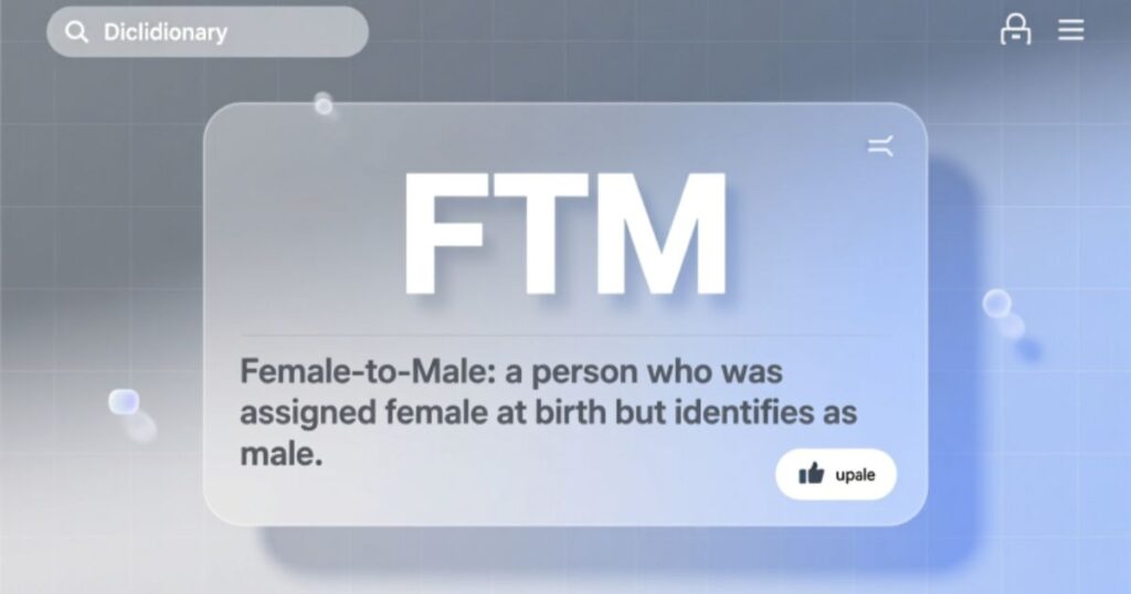 What Does FTM Mean Urban Dictionary