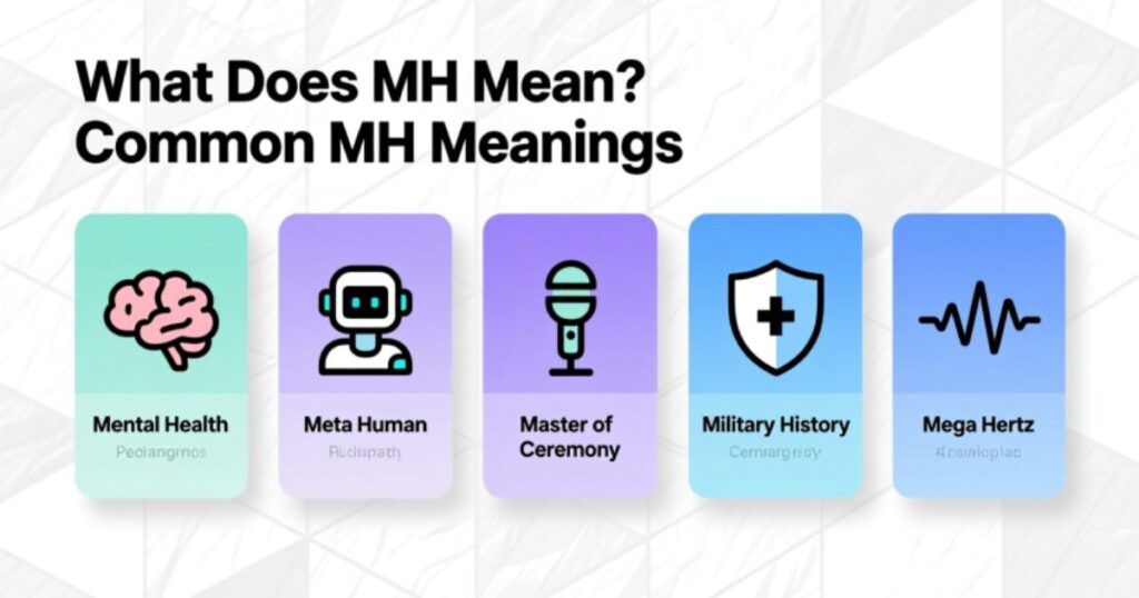 What Does MH Mean? Common MH Meanings