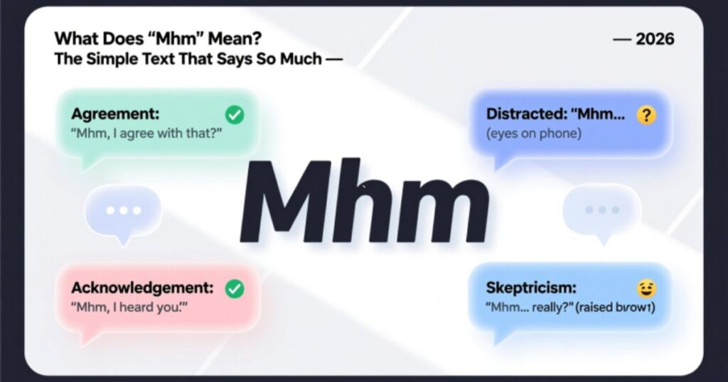 What Does “Mhm” Mean The Simple Text That Says So Much 2026
Usage in Different Contexts