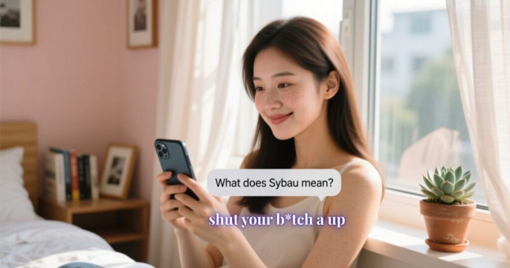 What Does Sybau Mean in Text Message from A Girl