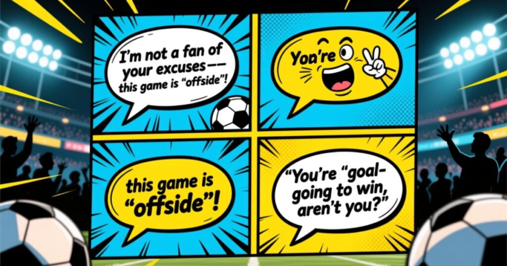 Witty Football Puns for Social Media