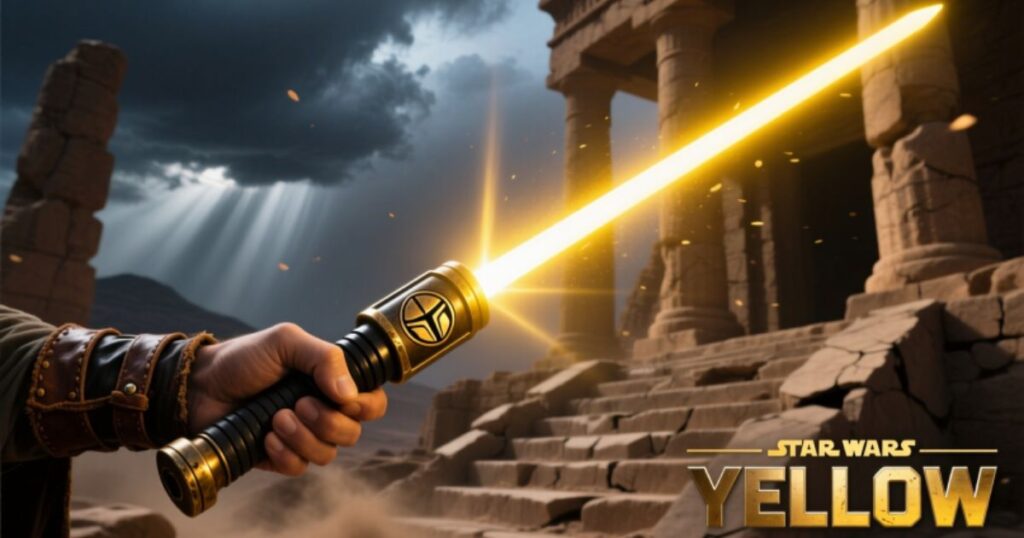 Yellow Lightsaber