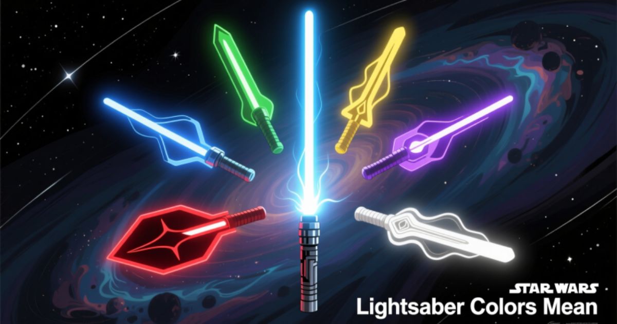 lightsaber colors mean