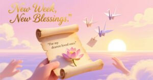 new week blessings and quotes for loved ones