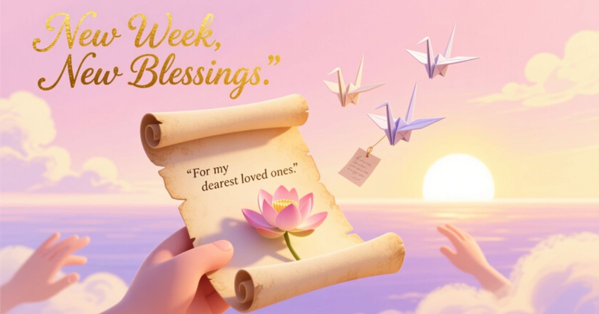 new week blessings and quotes for loved ones