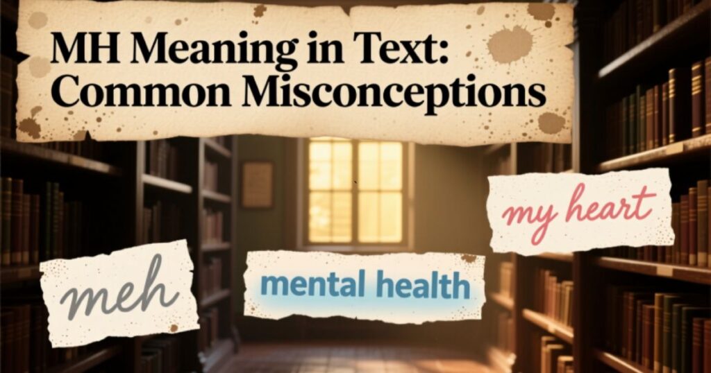 MH Meaning in Text Common Misconceptions