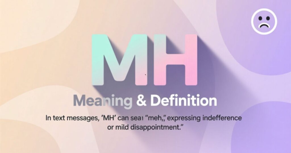 MH Meaning in Text Meaning & Definition