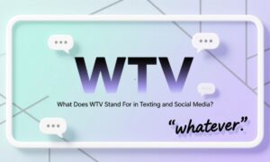 WTV Meaning What Does WTV Stand For in Texting and Social Media