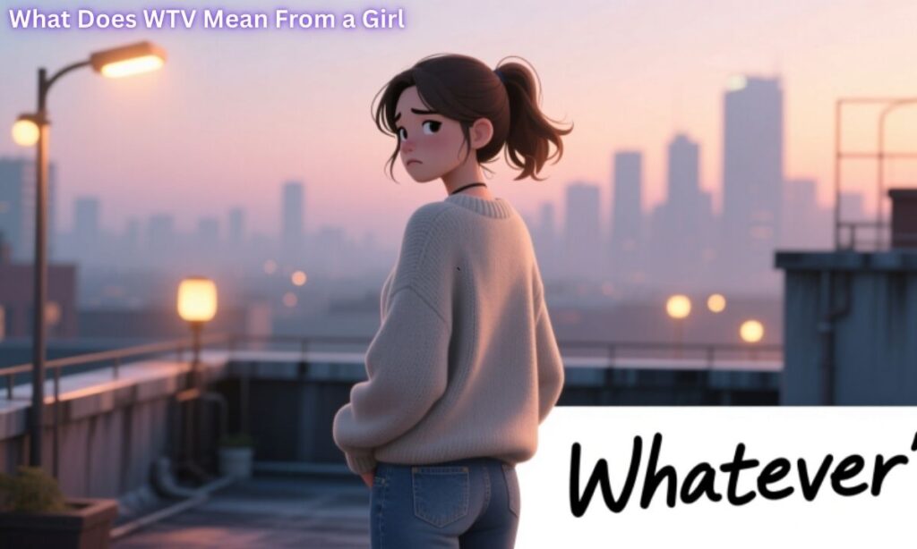 What Does WTV Mean From a Girl